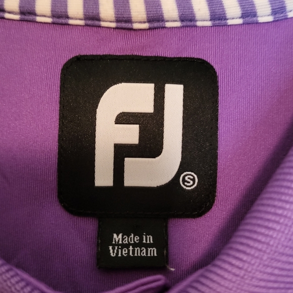 ⛳️ footjoy dri fit polo size S titleist patch - Picture 3 of 4